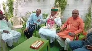 केंद्रीय कानून मंत्री अर्जुन राम मेघवाल बीकानेर दौरे पर दीपावली की भी शुभकामनाएं देखें वीडियो