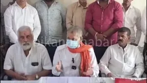 भाजपा के वरिष्ठ नेता राजकुमार किराडू के 2 वर्ष पूर्ण होने पर की प्रेस वार्ता पश्चिम विधायक का जताया विरोध देखें वीडियो