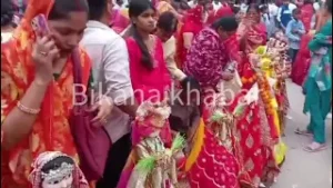 खोल भराई के बाद चोटिला कुआं से गणगौर माता की हुई दौड़ देखें वीडियो