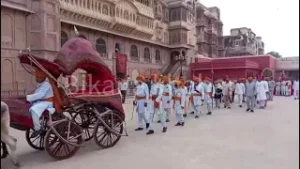 शाही लवाजमे के साथ दूसरे दिन जूनागढ़ से निकली गणगौर माता की सवारी दर्शन के लिए उमड़ी भीड़ देखें वीडियो